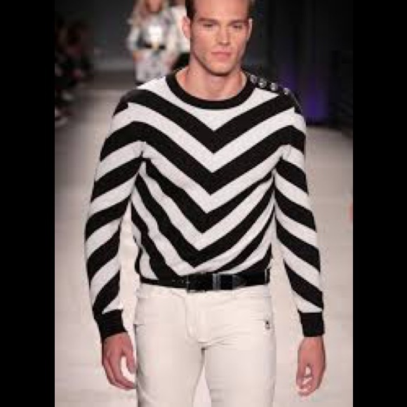 Balmain white biker jeans. Open to trading